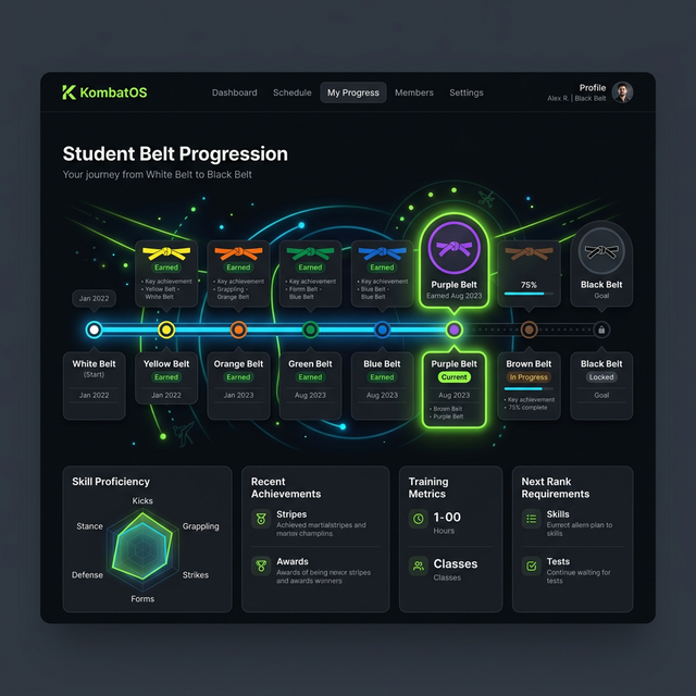 Belt Progression Chart